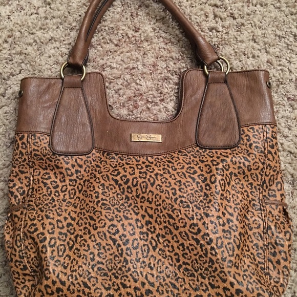 Leopard print Jessica Simpson purse