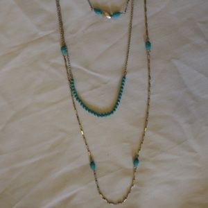 American Vintage turquoise necklace