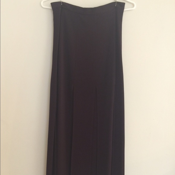Burgundy maxi Skirt