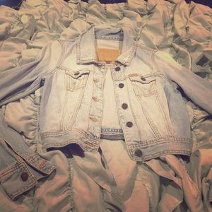 Hollister jean jacket sz M