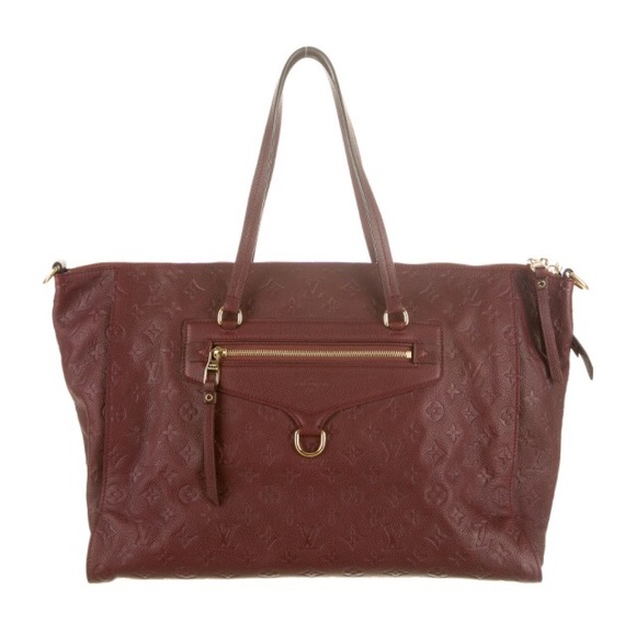 Authentic Louis Vuitton Lumineuse PM Burgundy