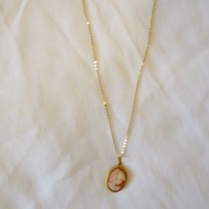 Italian cameo necklace
