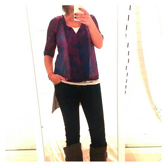 Express sheer shirt