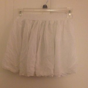 Brandy white skater skirt.