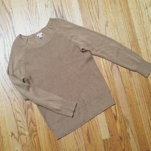 Camel Waffle Sweater