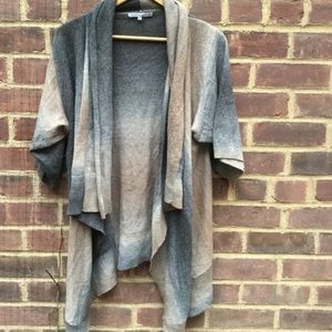 T shirt style open cardigan