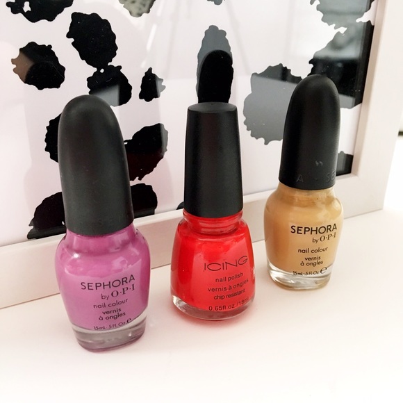 Opi Makeup - HALF OFF SALE | Bright & Beige | Nail Polish Trio Opi Makeup - HALF OFF SALE | Bright & Beige | Nail Polish Trio