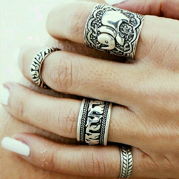 Jewelry - Elephant Ring Set(Lowest)