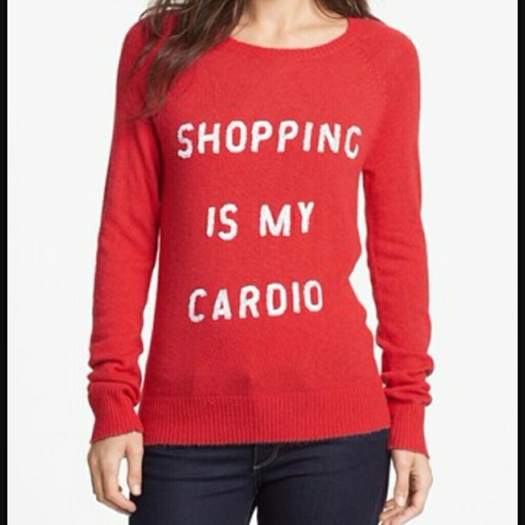 *SOLD* Wildfox Shopping Is My Cardio - Picture 2 of 3