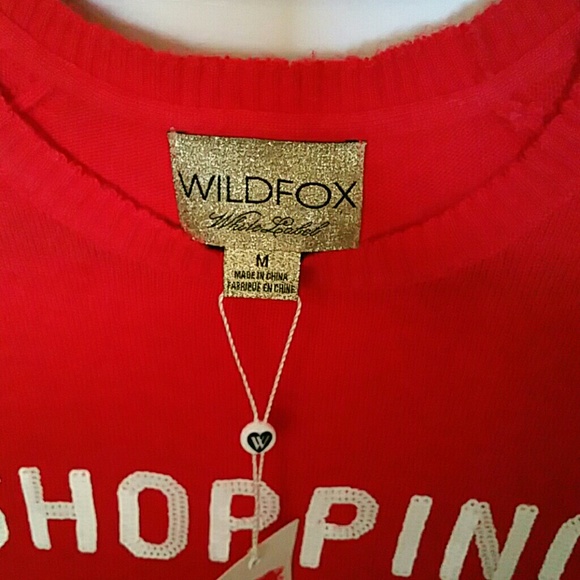 *SOLD* Wildfox Shopping Is My Cardio - Picture 3 of 3