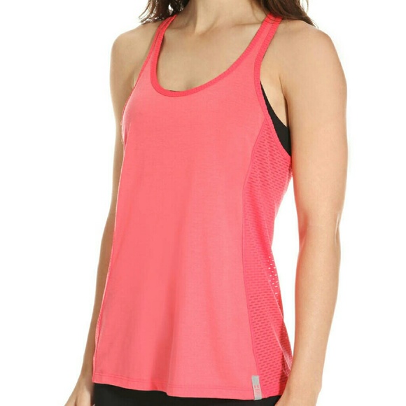 Under Armour HeatGear Fly-by stretch mesh Tank Top