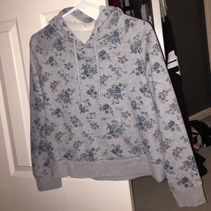 Floral Forever 21 sweatshirt