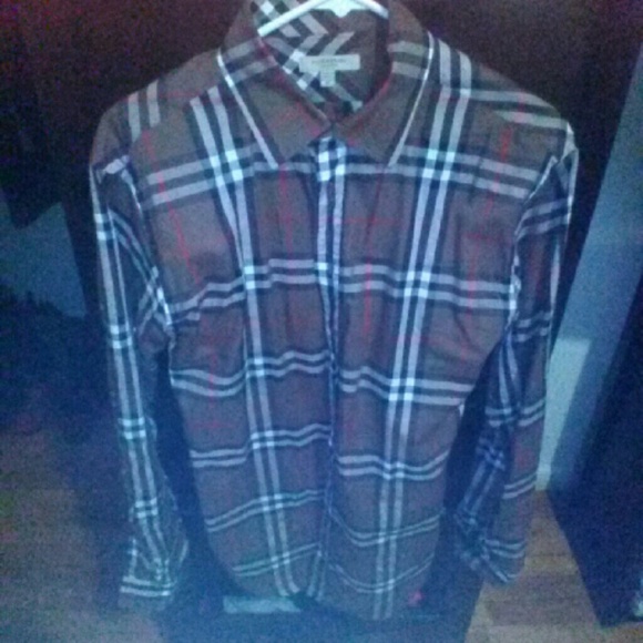 Authentic Burberry button down shirt