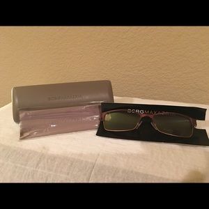 BCBG MAX AZRIA New Eyeglasses,case and dust cloth.