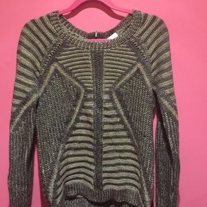 NWOT South Moon Under Neely Zip-back sweater sz S