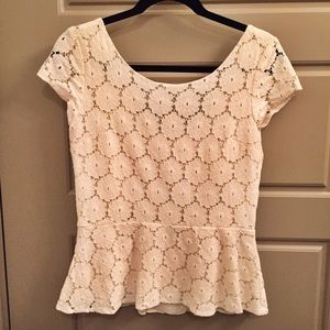 Floral Peplum Top
