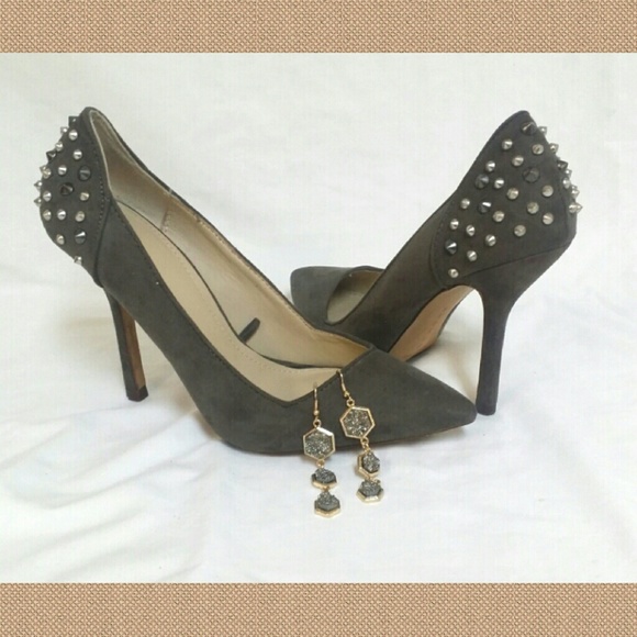 Zara Shoes - Zara Trafaluc Gray Heels👠