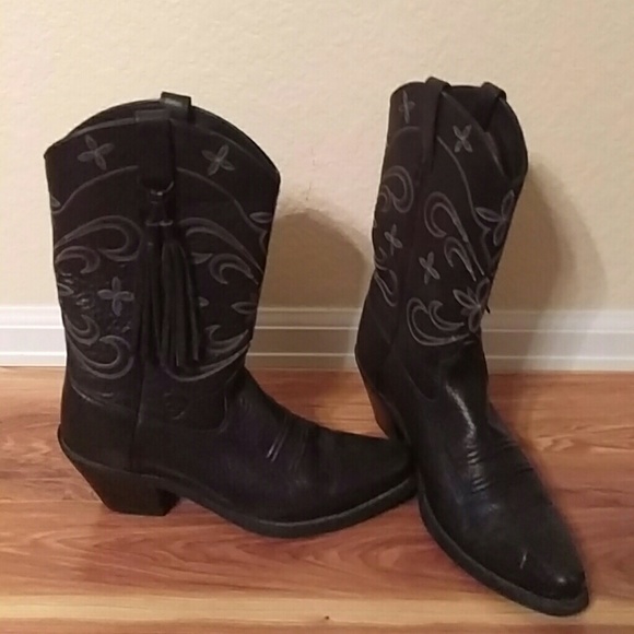 Black Ariat Boots