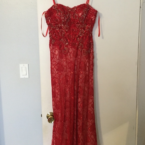 Gorgeous floor length dress!