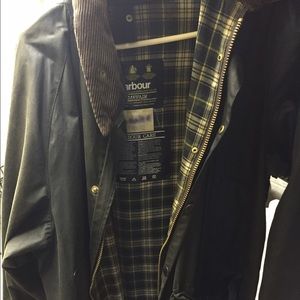 Dark green Barbour winter jacket size XL (men's)