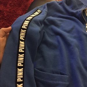 Half zip vs pink sweater