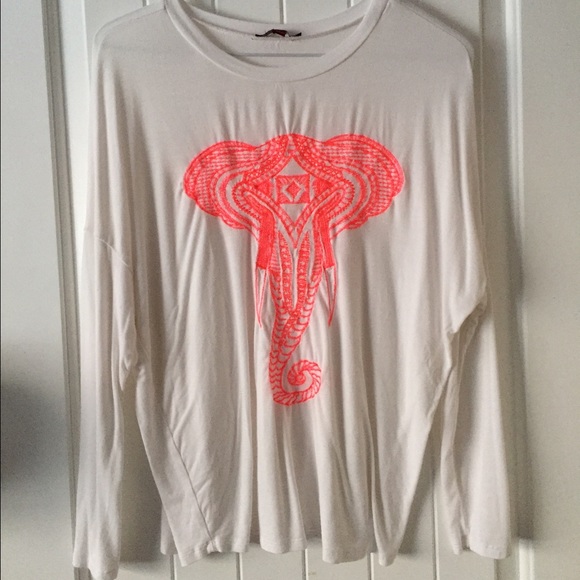 pink elephant long sleeve