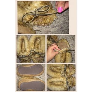 Real hand made moccasins