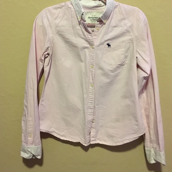 A&F button down✨