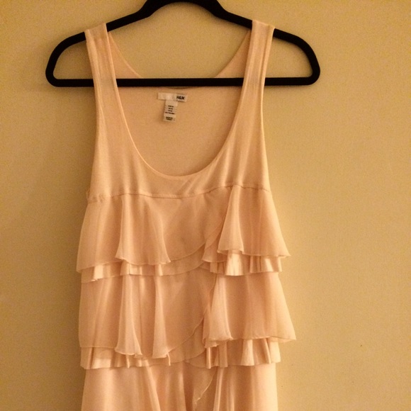 Ruffled mini dress