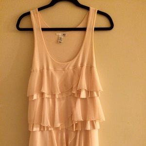 Ruffled mini dress