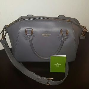 Authentic Gray Kate Spade Handbag