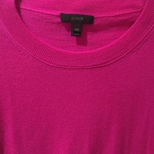 Magenta Jcrew sweater
