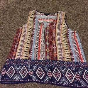 Forever 21 top **reserved*** and Torrid jean shrug