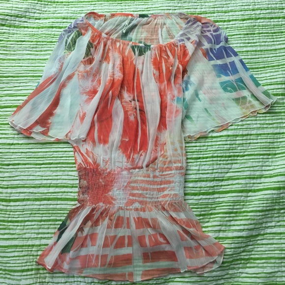 Beautiful sheer juju & b top
