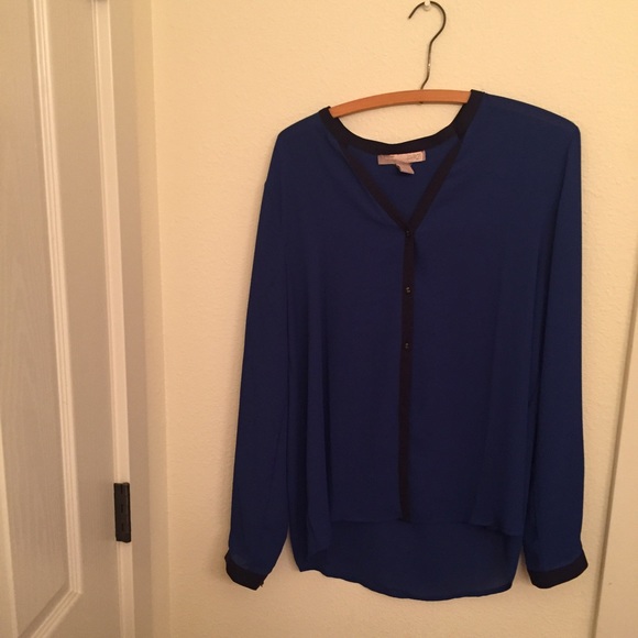 Forever 21 blue button down