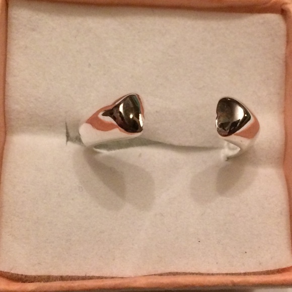 Open Heart❤️ Adjustable Ring - Picture 2 of 2