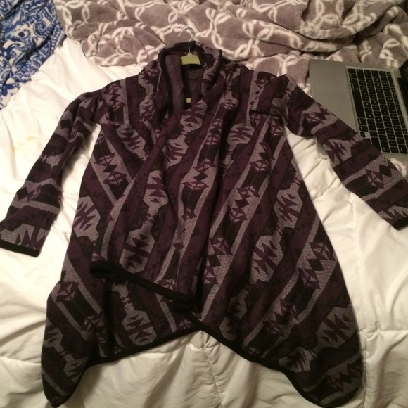 Purple Aztec H&M sweater