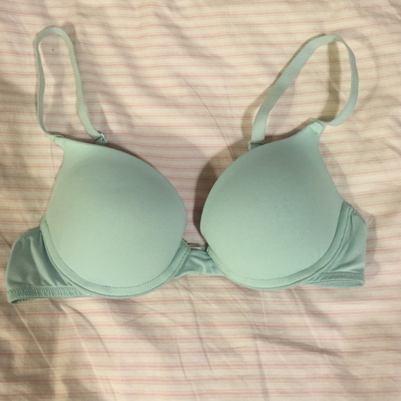 Baby blue PINK padded bra