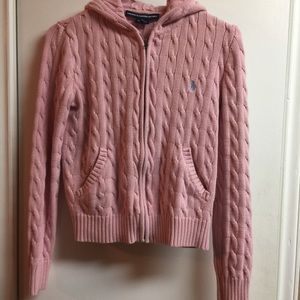 Pink Polo Sweater