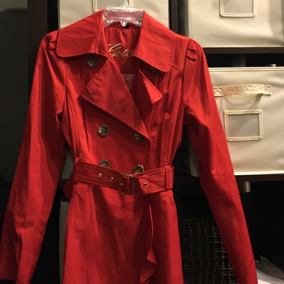 Red trench
