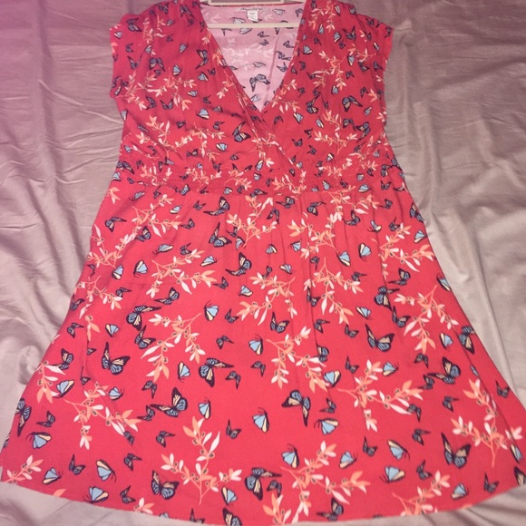 1X American Rag Butterfly Dress