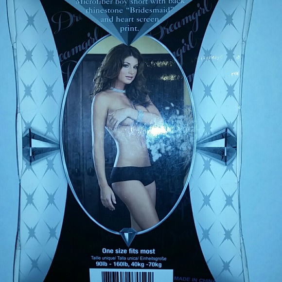 Dreamgirl Bridesmaid Microfiber Boy Short - Picture 2 of 2