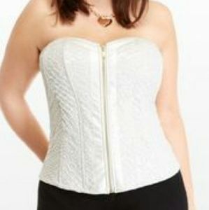 🎉HP6/14/17🎉New sexy Ivory rose print Corset