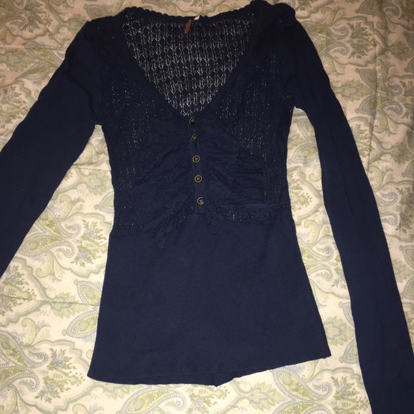 Free People Henley sweater