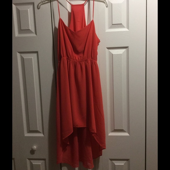 Coral Forever 21 Dress
