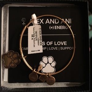 Alex and Ani prints of love bracelet BRAND NEW!
