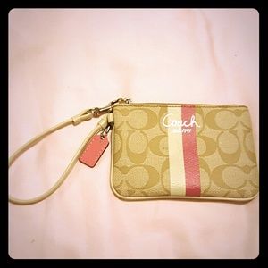 Coach wristlet