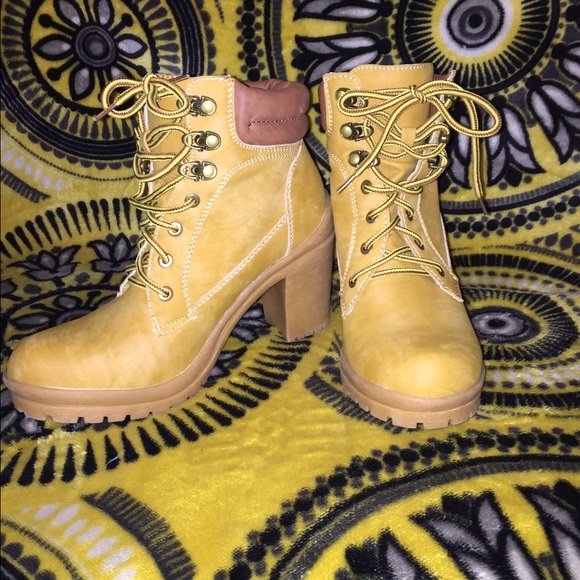 Lace up booties