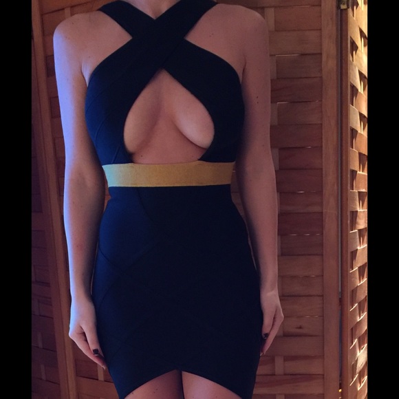 Celeb Boutique bandage dress