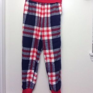 Plaid sleep pants